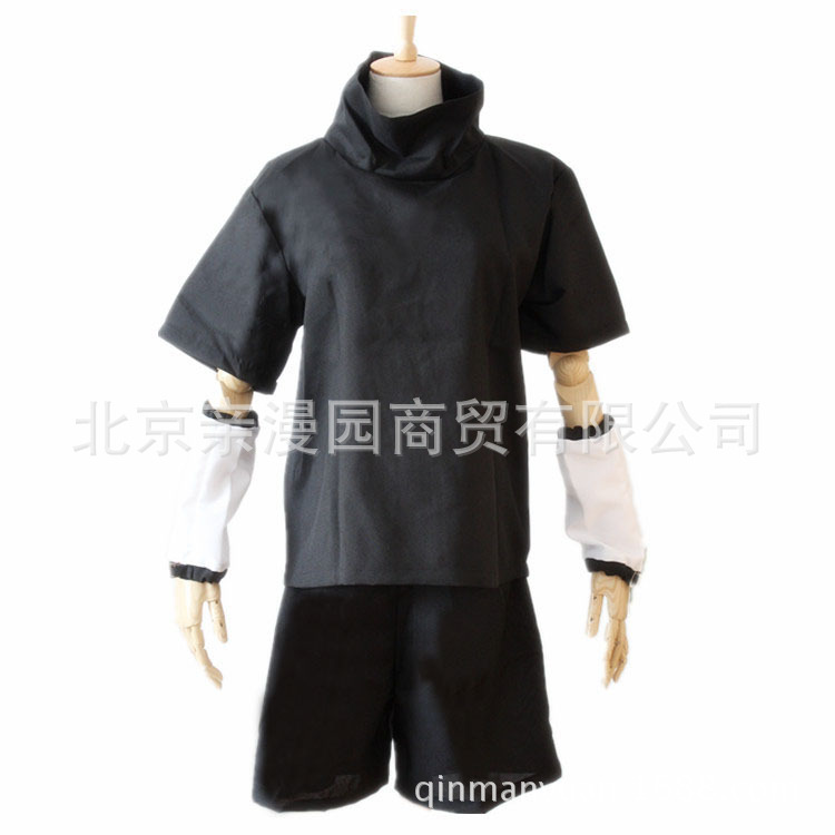 cosplay短袖黑色上衣裤子现货