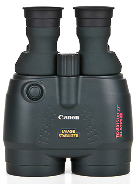 佳能18X50IS 防抖双筒望远镜专业高倍高清手持稳像仪日本CANON