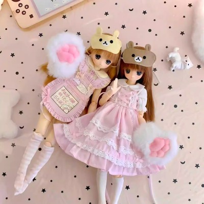 bjd小六尺寸 azone6分 ob22 ob24 Blythe 光魇 轻松熊眼罩