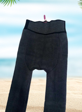 女士打底裤踩脚裤精梳棉塑身护腰一体裤修身显瘦