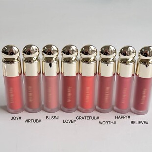 Rare Beauty赛/琳娜7.5ml腮红膏hope love happy13色液体腮红