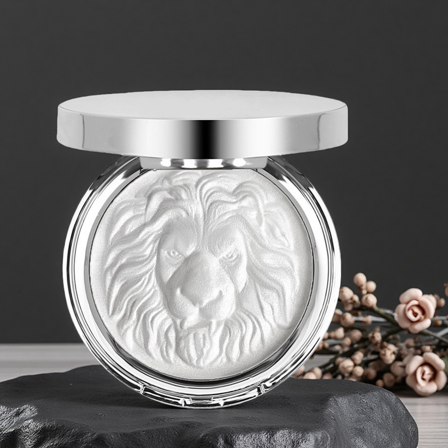 MGL 狮子生姜高光细闪修容闪粉鼻粉提亮脸部珠光眼影三合一体盘