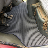 五菱之光6371 6386兴旺鸿图亚麻脚垫面包车全车地垫 6373