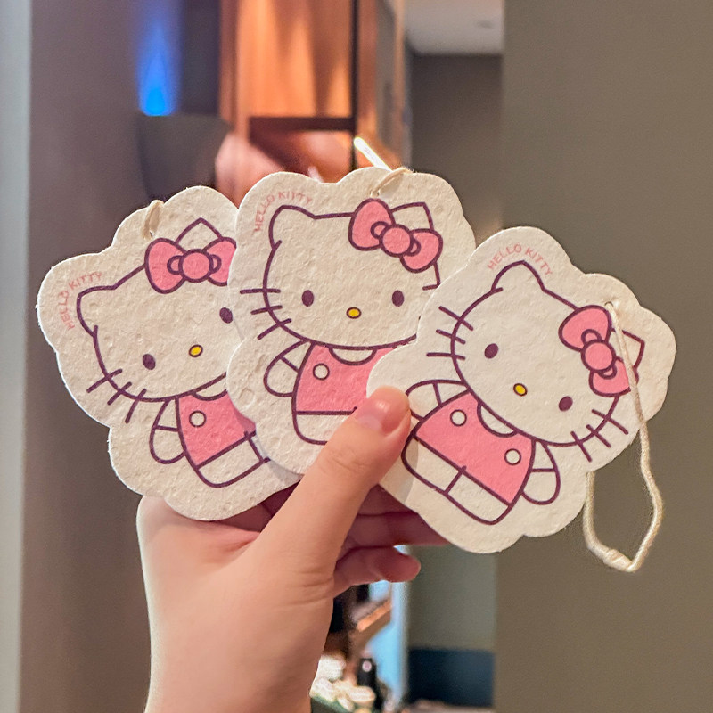 可爱哈喽kitty洗碗海绵擦厨房用刷锅神器木浆棉魔力擦吸水百洁布,家庭/个人清洁工具,海绵擦,淘宝优惠券,粉丝福利购,淘宝优惠卷