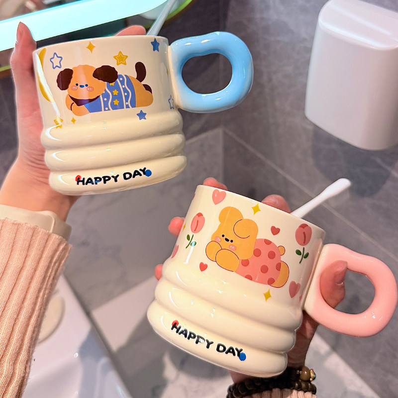 可爱小狗小兔漱口杯子儿童洗漱杯2026新款刷牙杯男女孩牙具牙刷杯,家庭/个人清洁工具,洗漱杯,淘宝优惠券,粉丝福利购,淘宝优惠卷