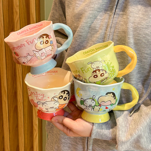 可爱蜡笔小新杯子女生生日礼物