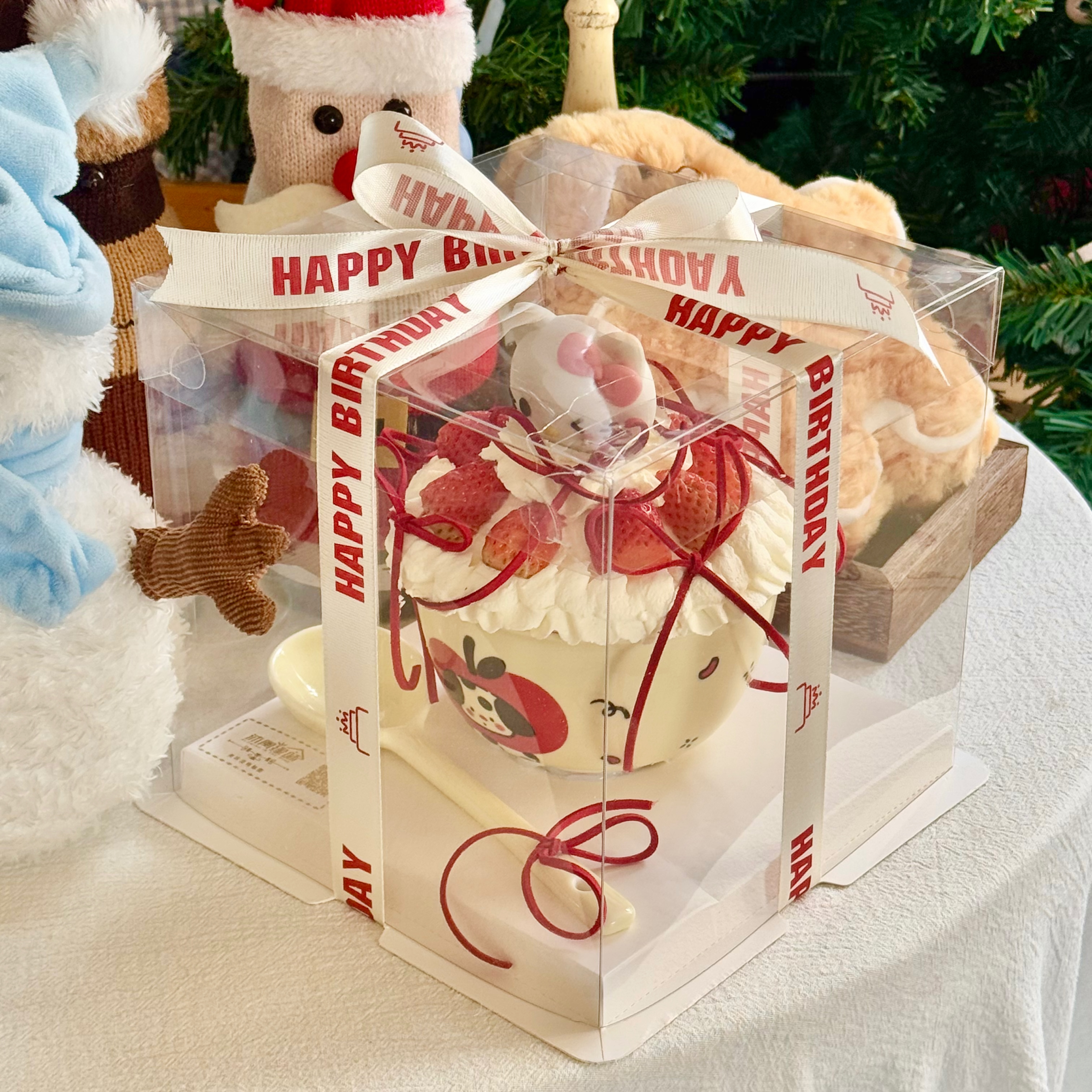 ins小红书同款可爱KT猫蛋糕装饰