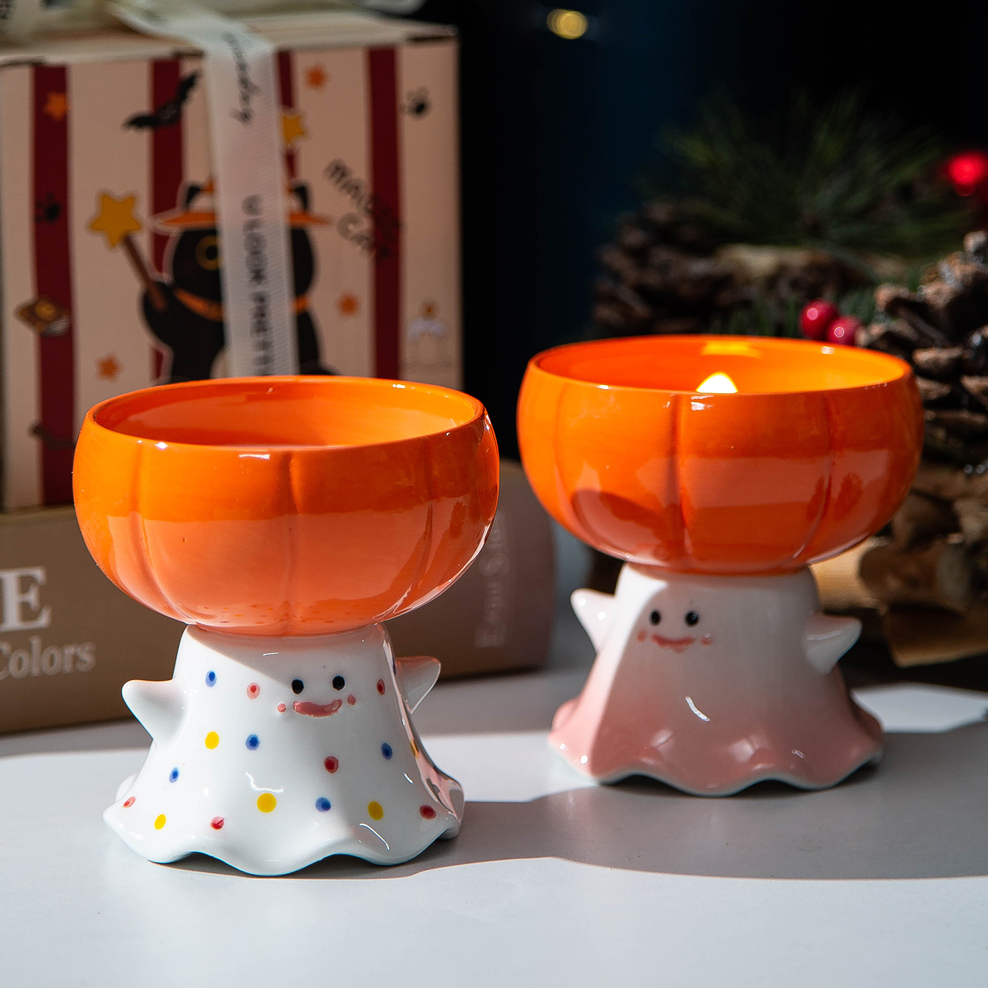 小众高级感卧室香薰蜡烛礼盒幽灵女生生日礼物送闺蜜伴手礼礼盒装