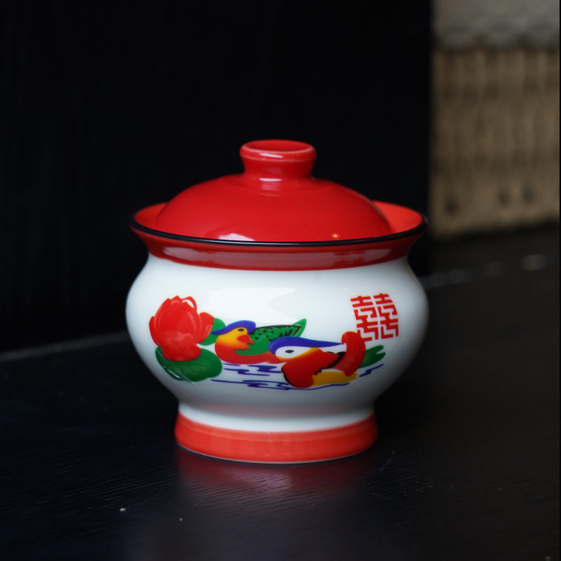 创意搞怪痰盂水杯高颜值陶瓷杯子