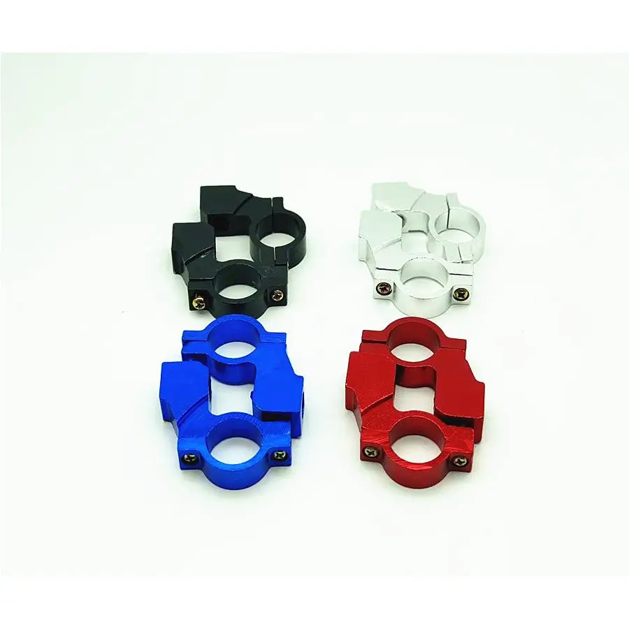 摩托车电动车自行车铝合金后视镜镜码反光镜固定架固定倒后镜支架