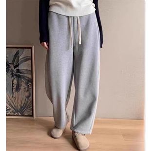加厚显瘦慵懒香蕉裤 高品质高腰宽松阔腿裤 心心念镰刀裤 一勺米