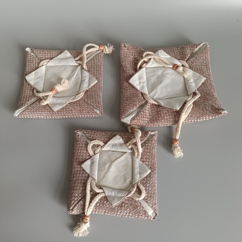 手工锦袋 紫砂壶锦袋 建盏古董玉器花瓶袋子杯子首饰包装袋收纳袋