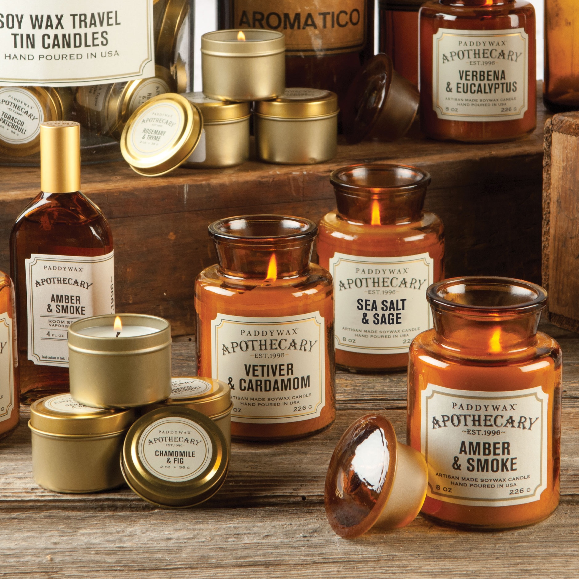 舒缓卧室美国香薰蜡烛PADDYWAX