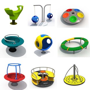 幼儿园旋转椅儿童转马公园小区转盘休闲游乐场大型室内户外转转椅