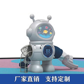 幼儿园室外大型滑滑梯攀爬小区公园景区儿童飞机太空滑梯游乐设备