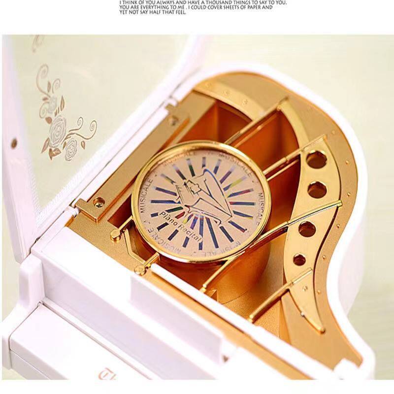 춤추는 소녀 피아노 뮤직 박스 회전 발레 뮤직 박스 발렌타인 데이 크리 에이 티브 생일 선물