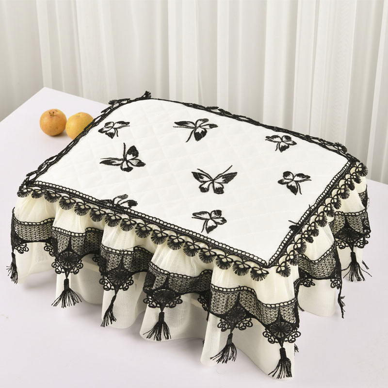 通用打印机盖布小茶具盖巾验钞机传真机防尘罩一体复印机盖布包邮