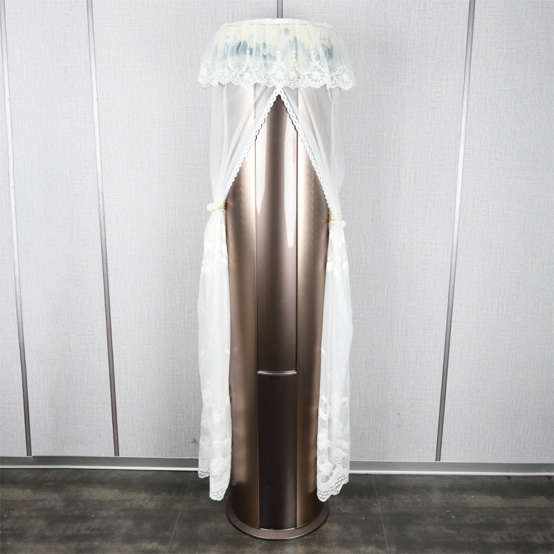 空调罩套柜机圆形圆柱格力客厅美的海尔柜式奥克斯立式空调防尘罩