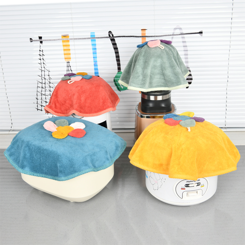 电饭煲破壁机盖布卡通空气炸锅