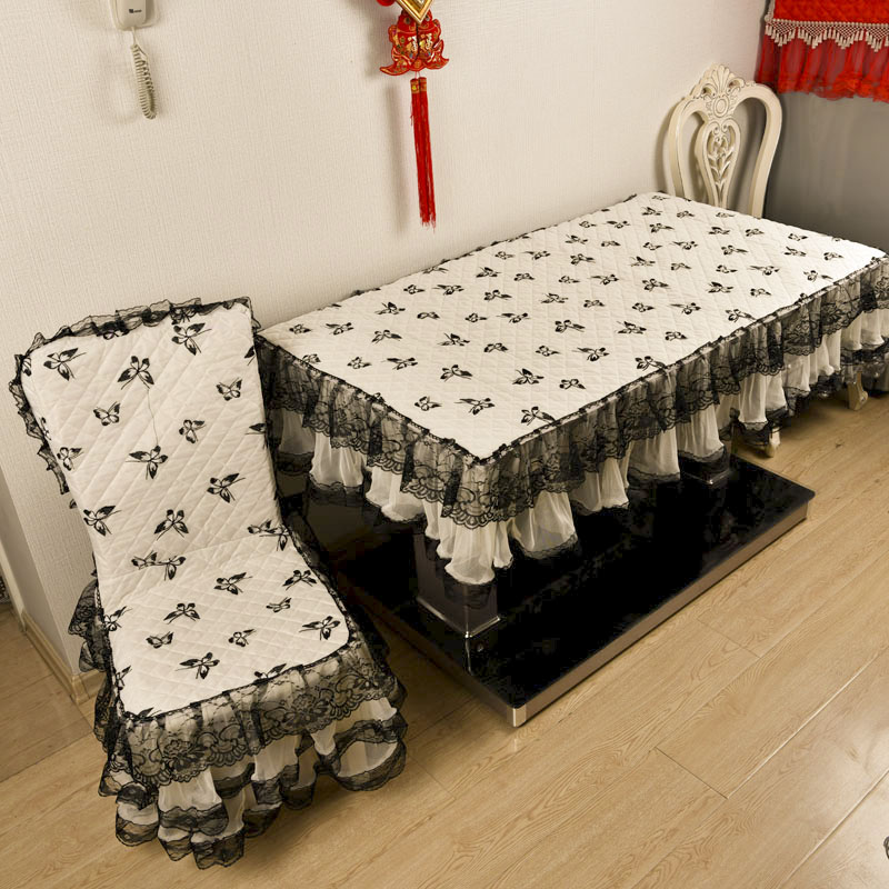 新款椅子罩通用桌布艺套装长方形家用餐桌布椅垫椅套现代定制包邮