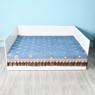 家用榻榻米床盖花边定做大炕订做欧式定制尺寸铺盖防滑加大四季罩