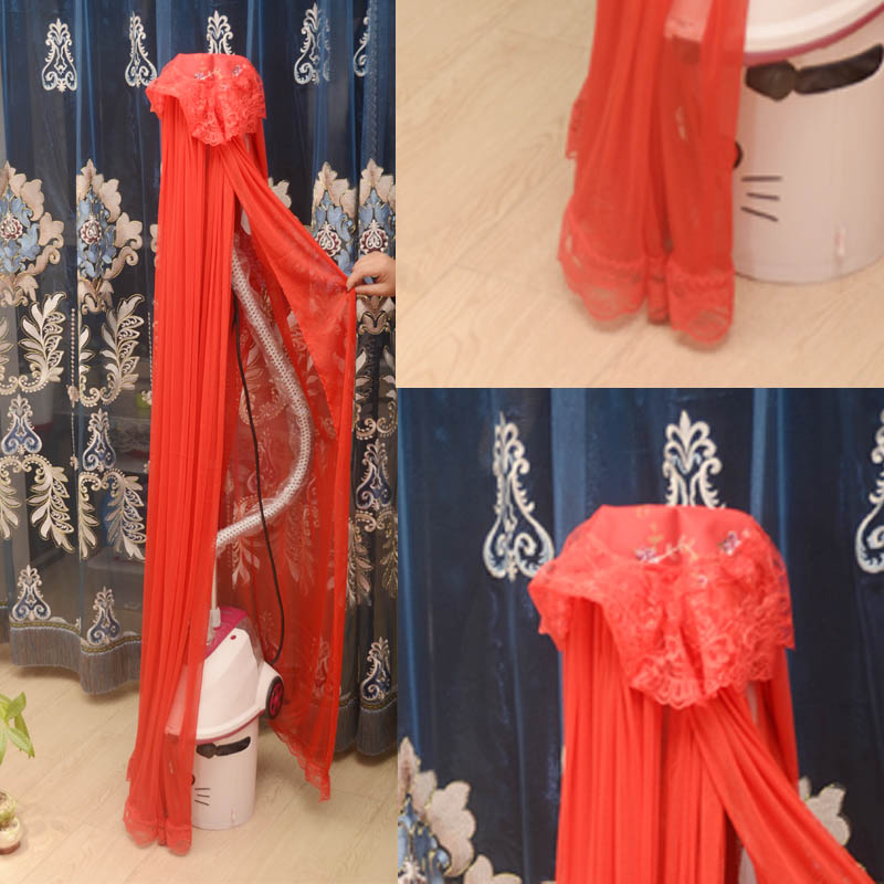 高档蕾丝布艺熨烫机罩挂烫机帘挂式蒸汽熨斗防尘罩通用套订制包邮