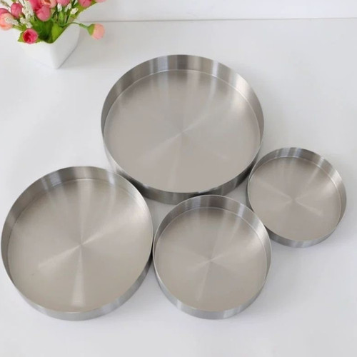 酒店摆件饰品盘圆形盘水果盘