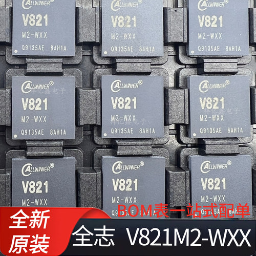 V821  V821M2-WXX   智能穿戴/智能门锁/泛视觉应用 全志芯片全新
