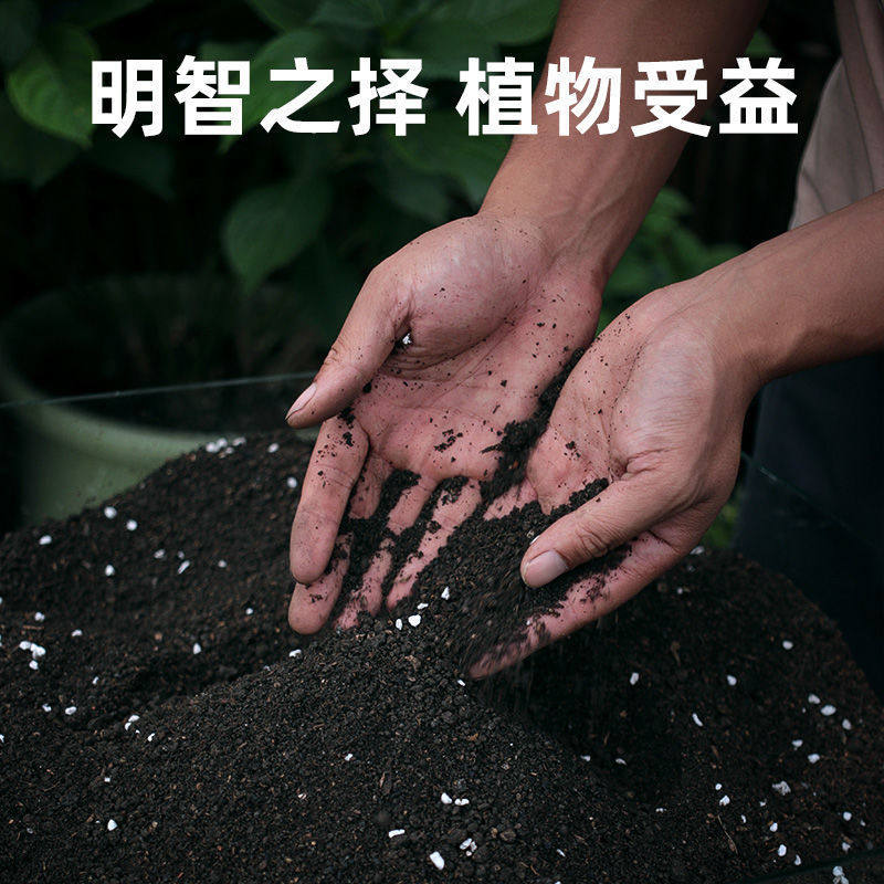 通用型泥土营养土养花种植土壤多肉种菜专用土种花家用君子兰盆栽