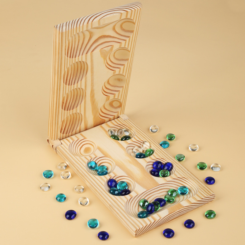 非洲宝石棋颗粒归仓益智力逻辑思维训练儿童玩具亲子互动桌面游戏
