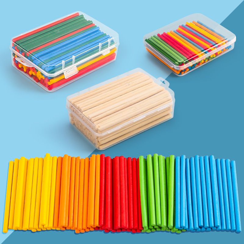 数数棒儿童算术数学教具幼儿园小学生一年级计数器加减法算数小棒