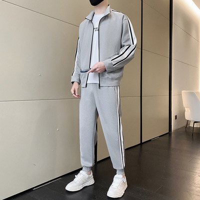帝宇神龙2023春秋款男士外套新款运动套装春季男装休闲春装两件套