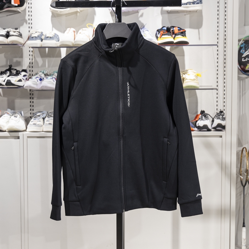 李宁正品男子加绒保暖抗静电外套