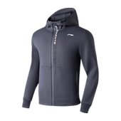 Lining 健身系列男子运动休闲舒适透气连帽外套AWDT051 李宁正品