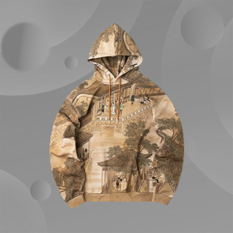 李宁卫衣男女连帽国潮套头衫秋季巧夕情侣外套运动服AWDQ487