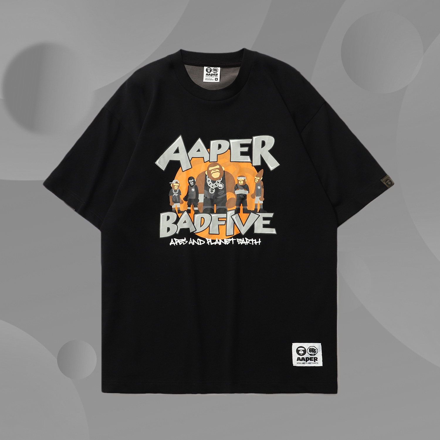 中国李宁正品BADFIVExAAPER联名猿人团男子运动短袖T恤AHSR745,运动服/休闲服装,运动T恤,淘宝优惠券,粉丝福利购,淘宝优惠卷