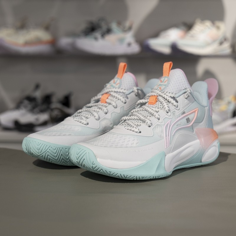 李宁大童运动训练实战篮球鞋