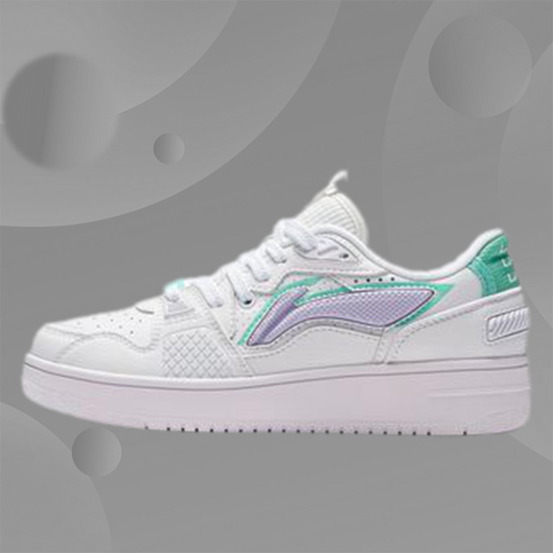 李宁女减震时尚舒适低帮跑步鞋