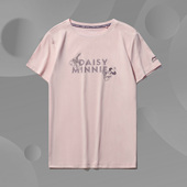 新款 T恤联名女夏季 圆领宽松针织运动服AHSR212 短袖 李宁正品