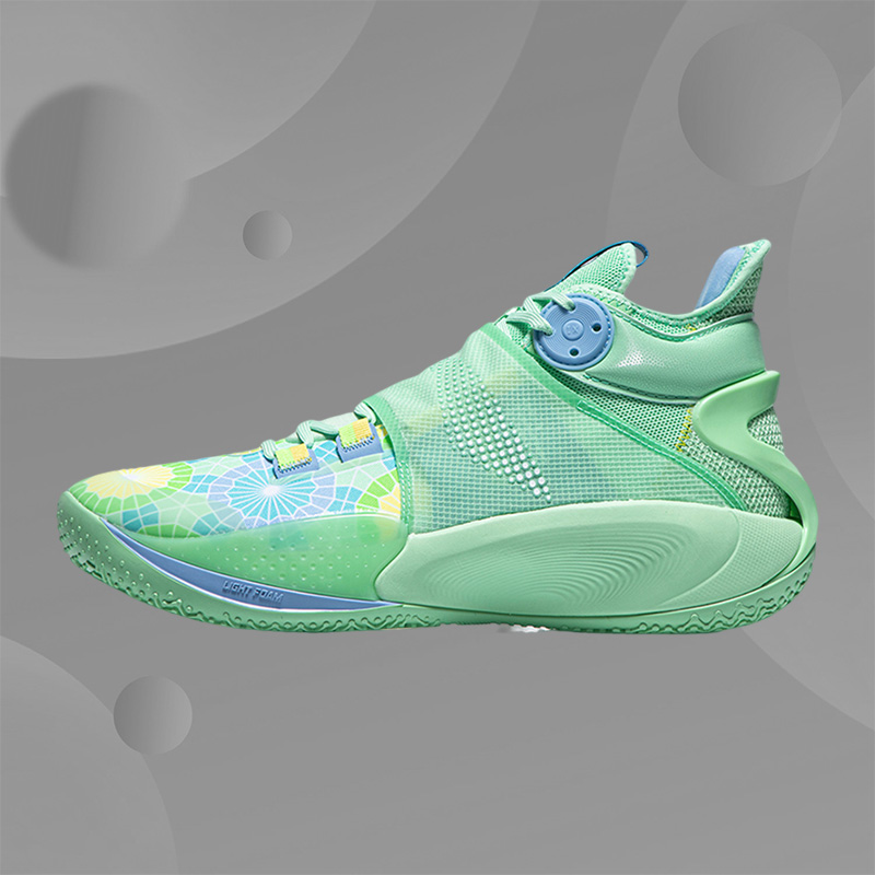 Lining/李宁正品音速9男子中帮透气减震实战运动篮球鞋ABAR011