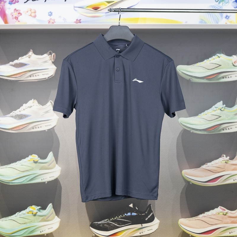 李宁正品2024新款男子商务翻领速干休闲运动短袖POLO衫APLU753-3,运动服/休闲服装,运动POLO衫,淘宝优惠券,粉丝福利购,淘宝优惠卷