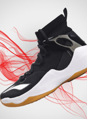 李宁音速6V2高帮篮球鞋秋冬款韦德之道减震透气耐磨运动鞋ABAN027