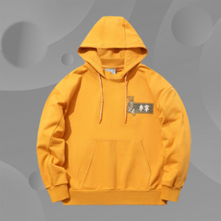 连帽卫衣AWDPD59 故宫宝蕴楼联名马术图男女同款 中国李宁正品 新款