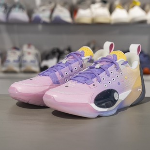 李宁正品韦德全城13 慈爱男子缓震回弹篮球专业比赛鞋ABAV001-4