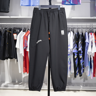 AYKT671 李宁正品 反伍BADFIVE男子防泼水宽松加绒运动束脚长裤