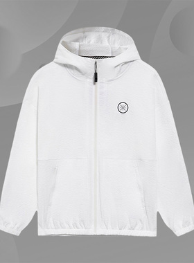 李宁正品韦德系列新款男子运动休闲时尚连帽防风衣外套AFDS427