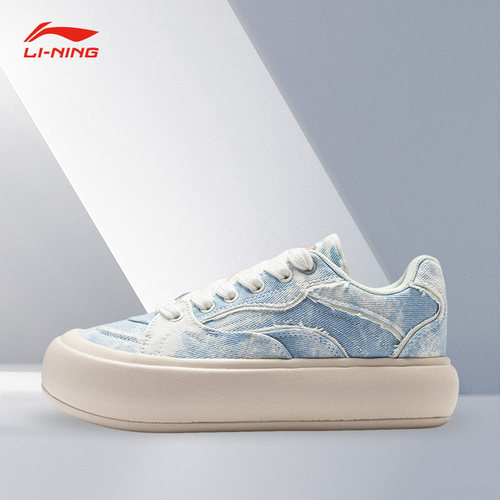 Lining/李宁正品秋季新款女子百搭休闲低帮运动休闲鞋AZGT026-10