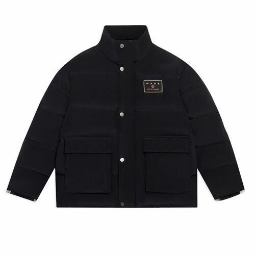 Lining/李宁正品韦德系列男子防泼水宽松保暖立领羽绒服AYMS149