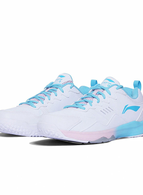 李宁正品全能王男女同款减震防滑耐磨低帮运动羽毛球鞋AYTS038-4