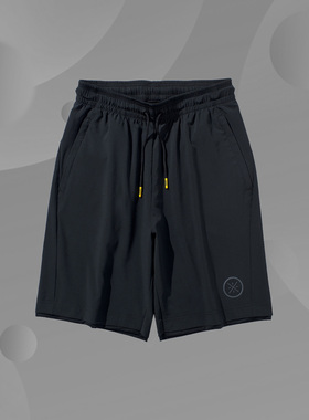 李宁正品潮流休闲时尚运动跑步训练篮球系列男子运动短裤AKSP123